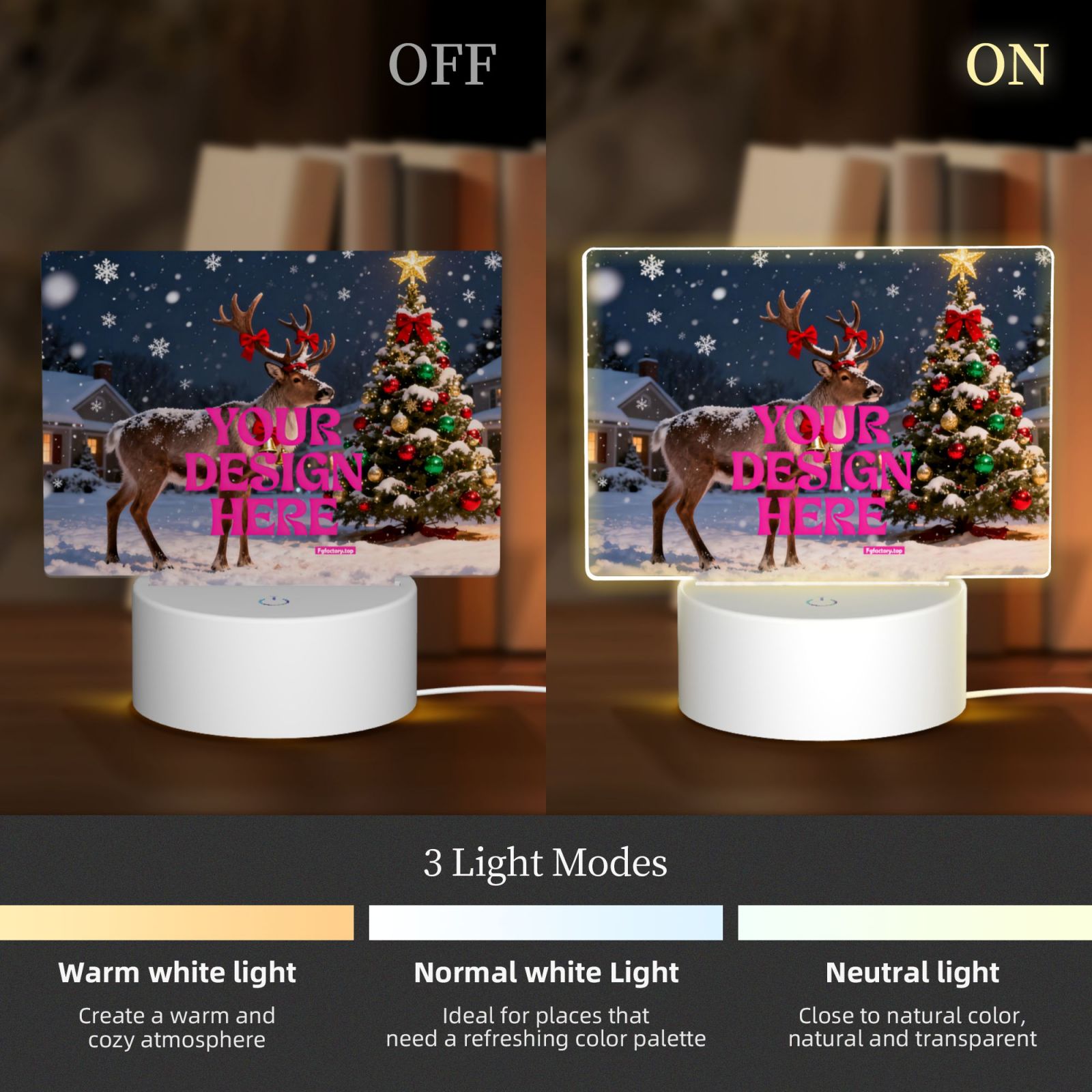 Custom LED Acrylic Night Light