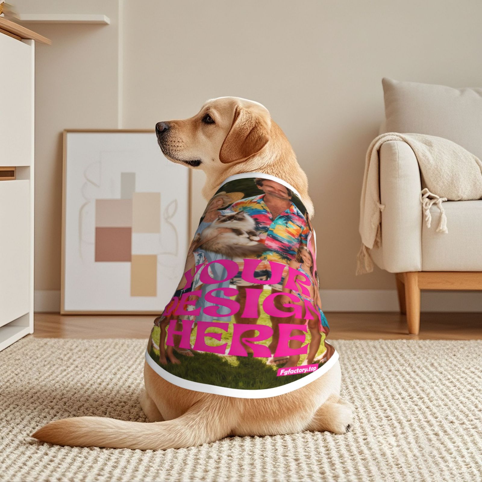 Custom Photo Dog Vest