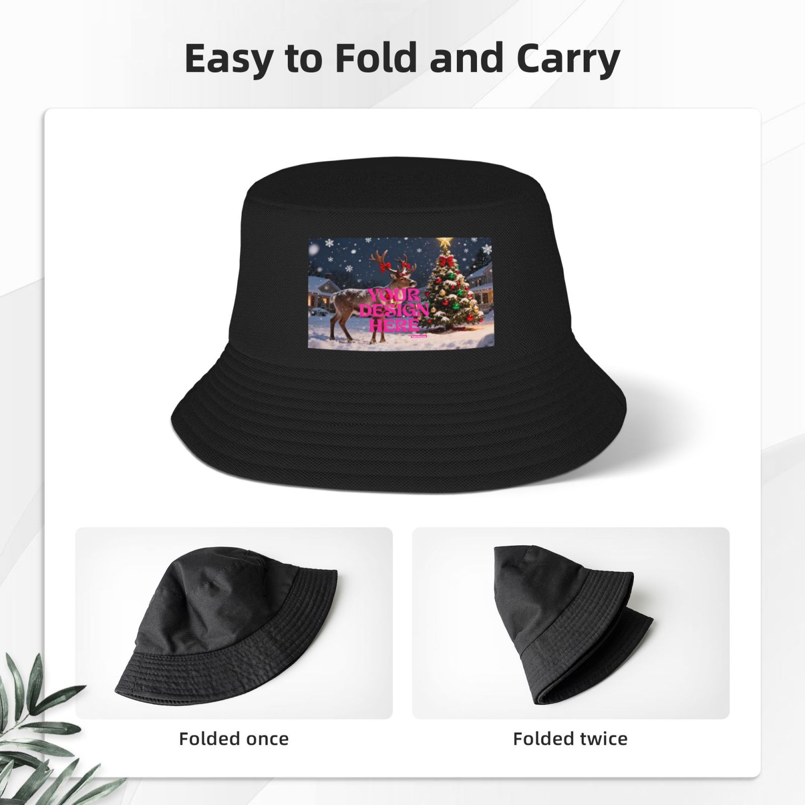 personalized customized print on demand Bucket Hat