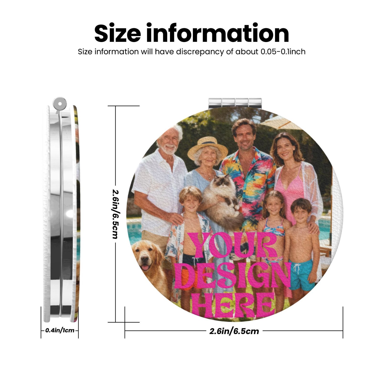 Custom Compact Mirror