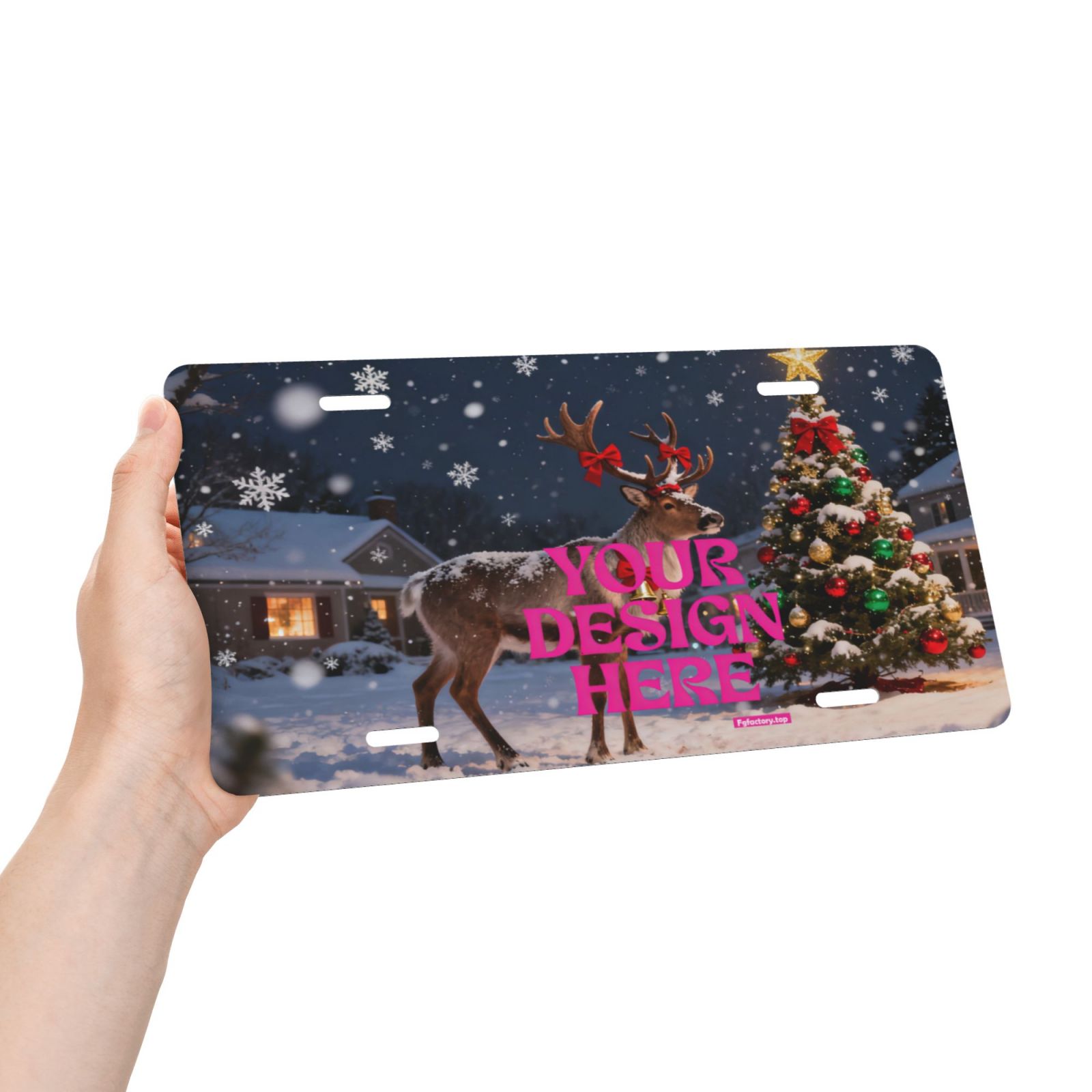 Customized personalized print on demand  License Plate