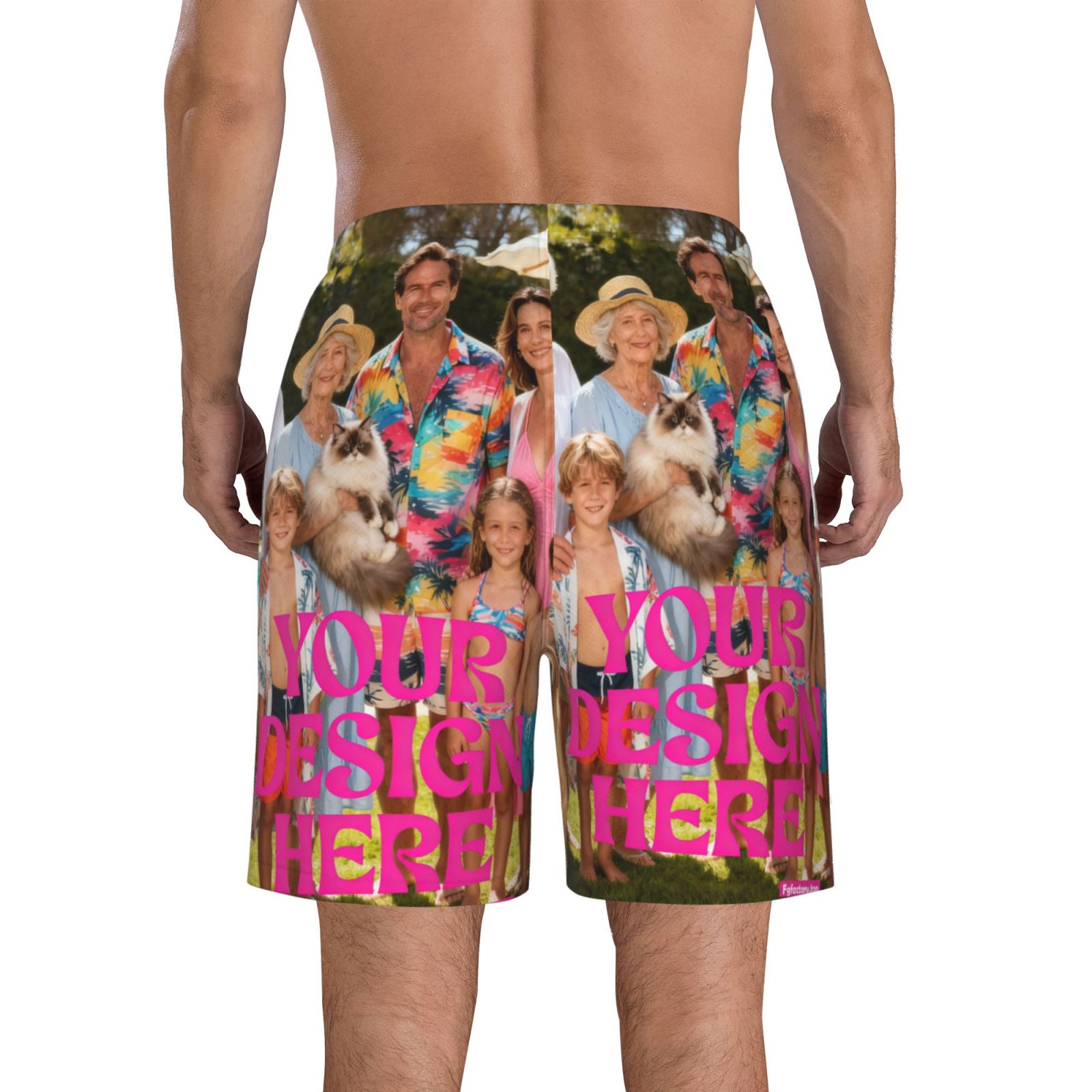 Custom Photo Board Shorts