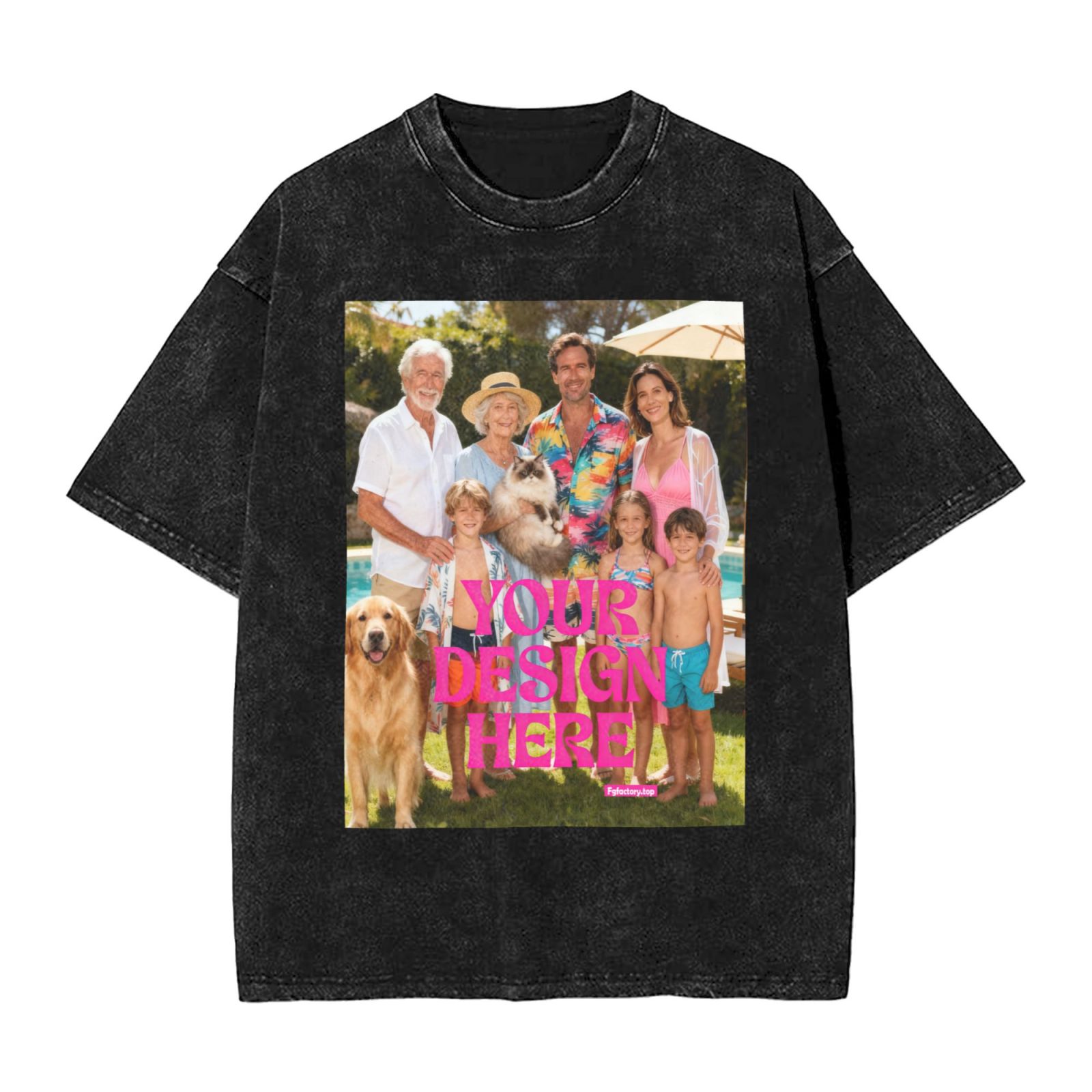 Custom Photo Print T-Shirt