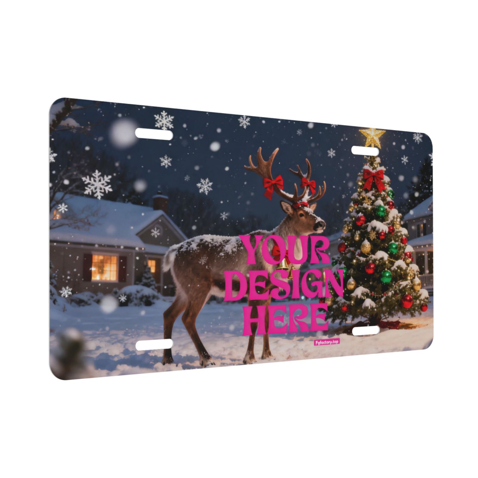 Customized personalized print on demand  License Plate