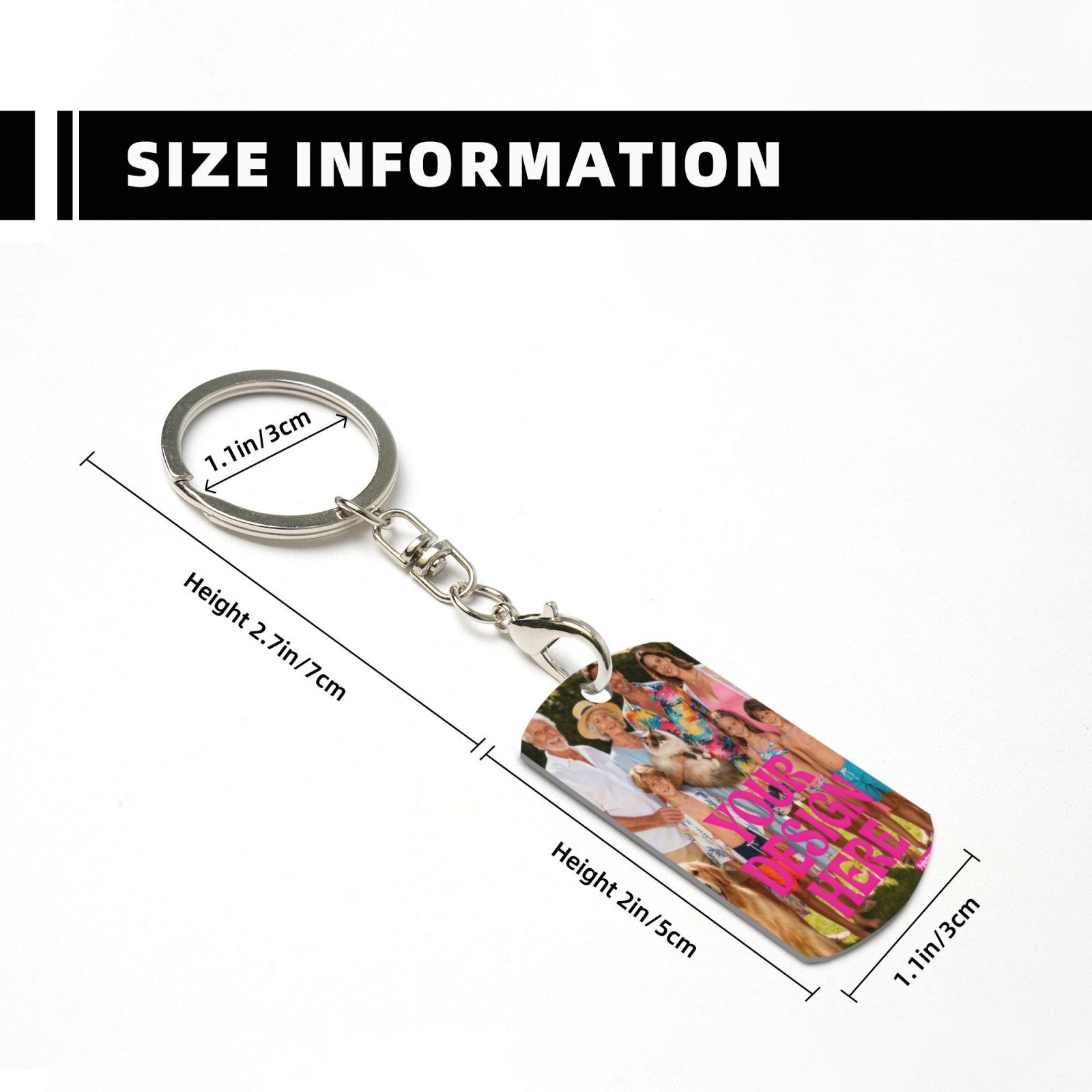 Personalized Photo Keychain