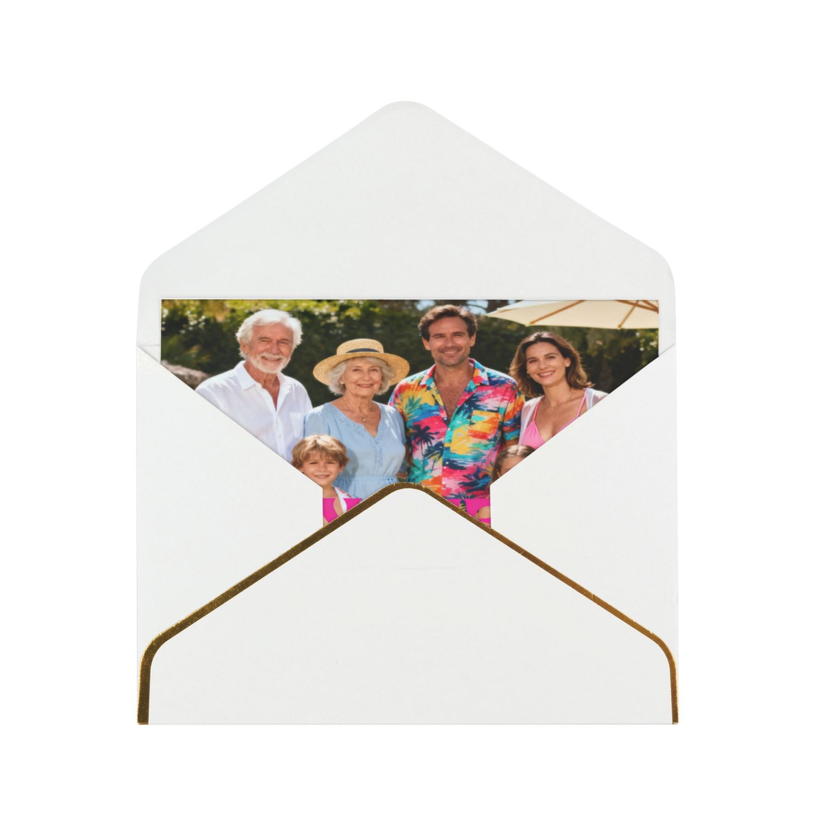 Custom Photo Greeting Card 2SETS