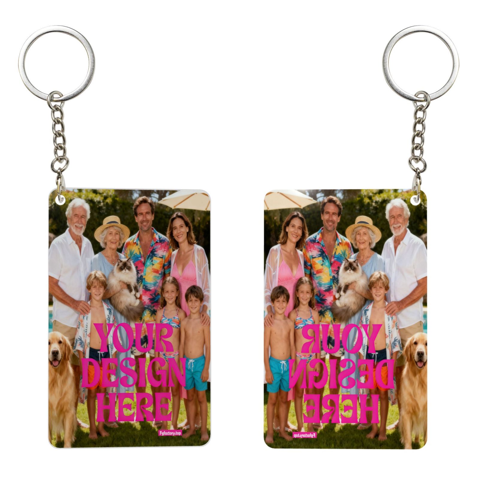 Custom Photo Keychain