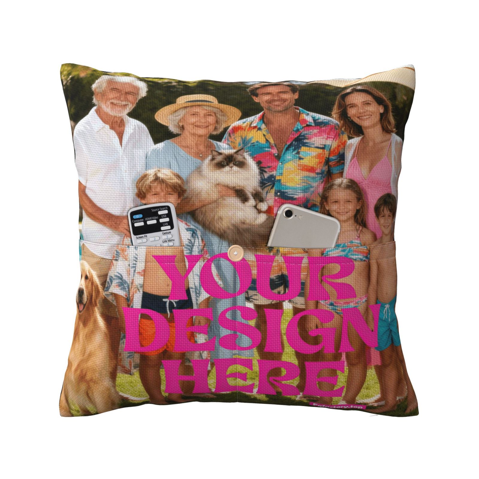 Custom Photo Pillow cover  2pcs