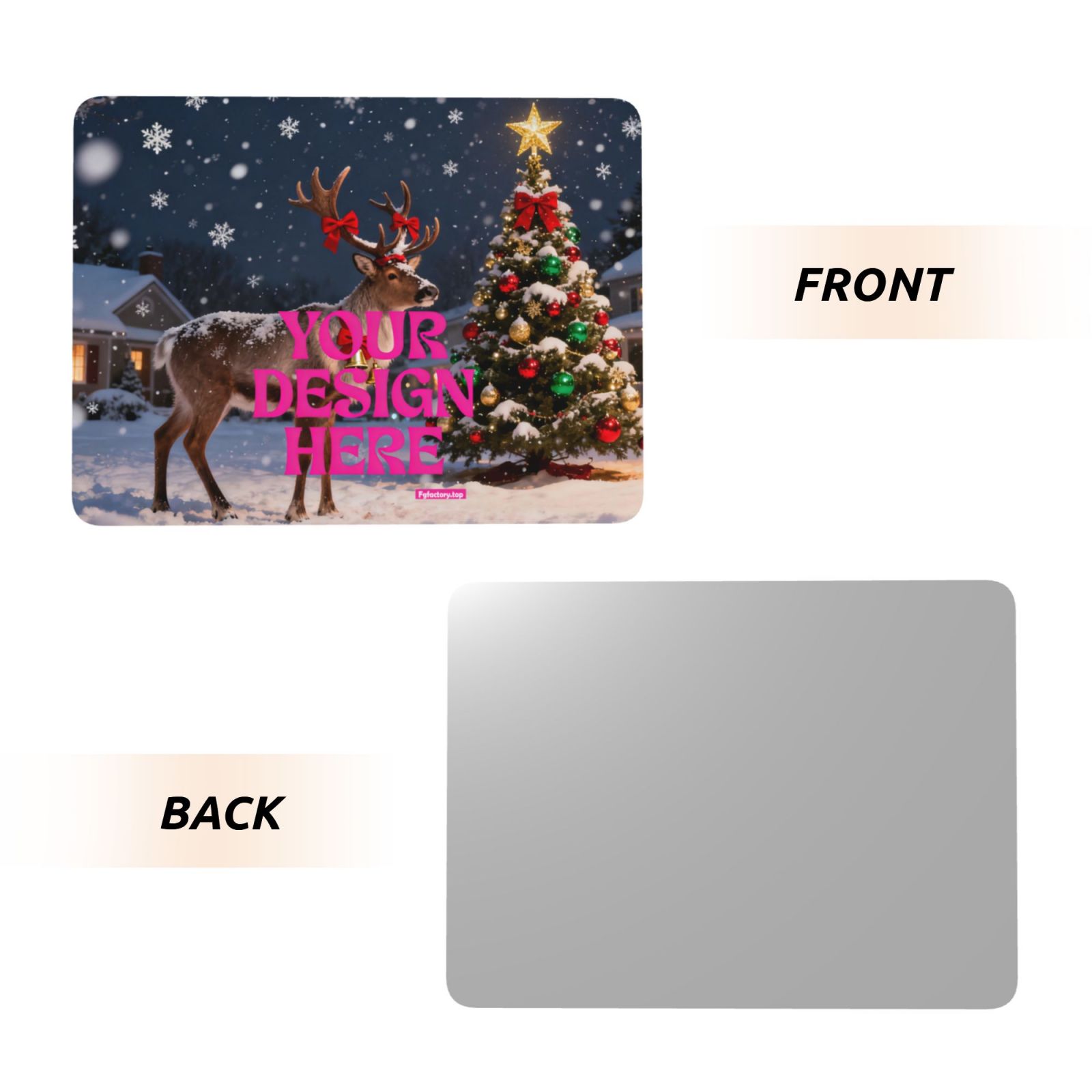 Personalized Christmas Display Plaque