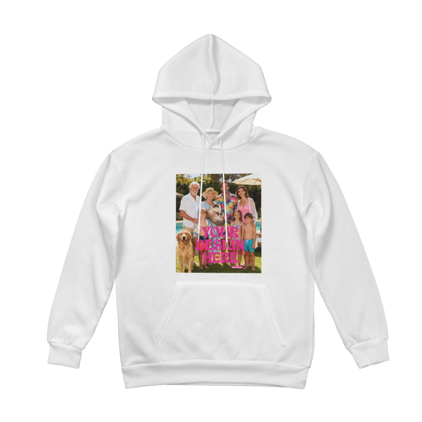 Customized Family Photo Hoodie