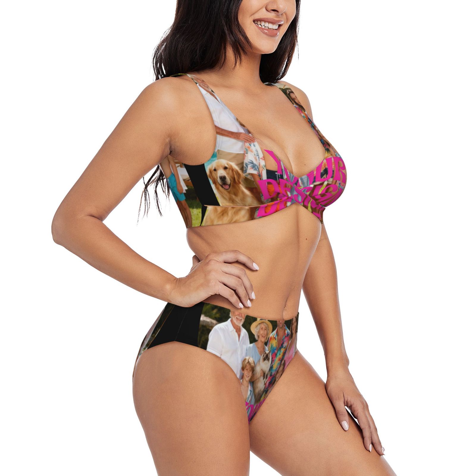 Custom Print Bikini Set