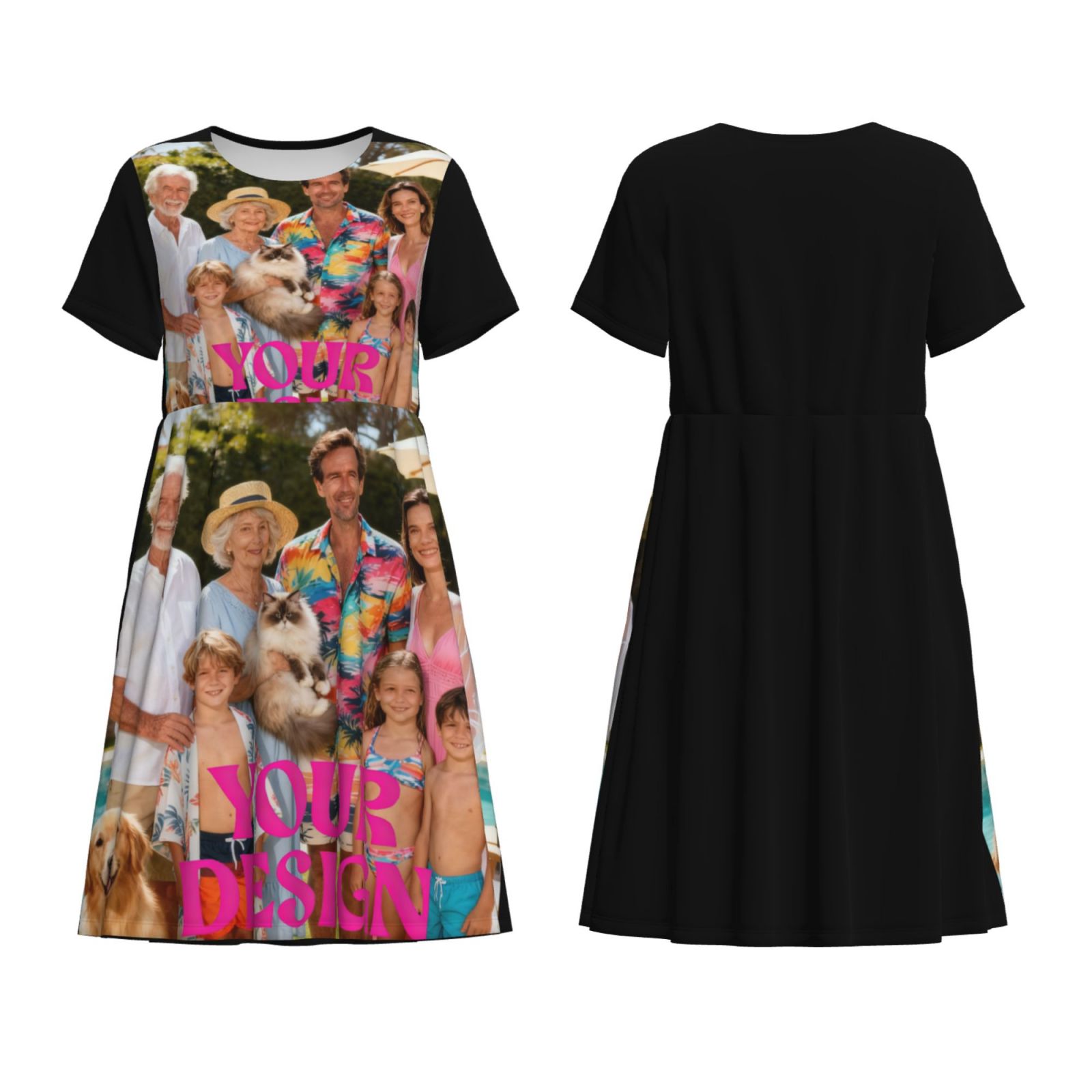 Custom Photo Print Dress