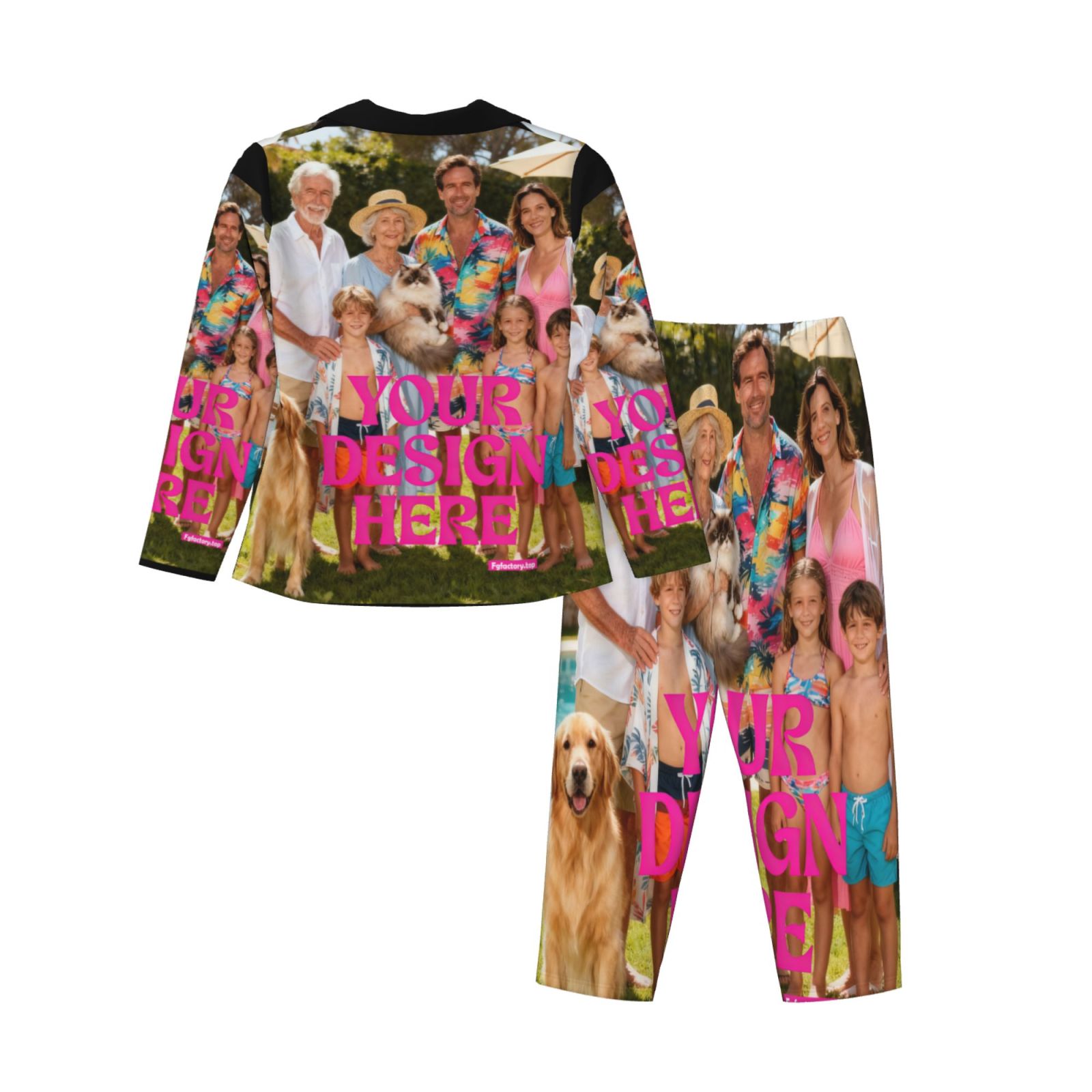 Custom Photo Print Pajamas