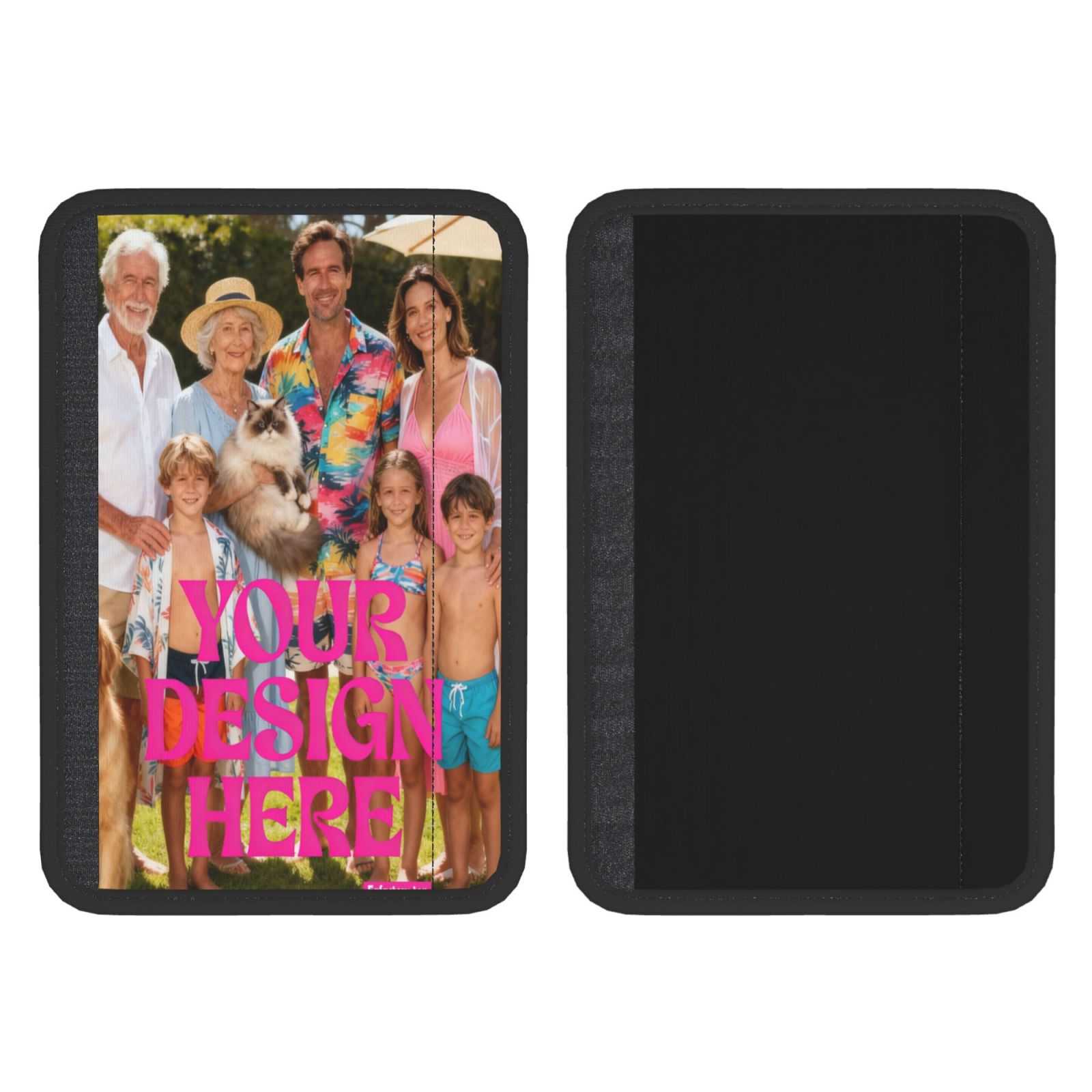 Customized  print on demand seat belt cover