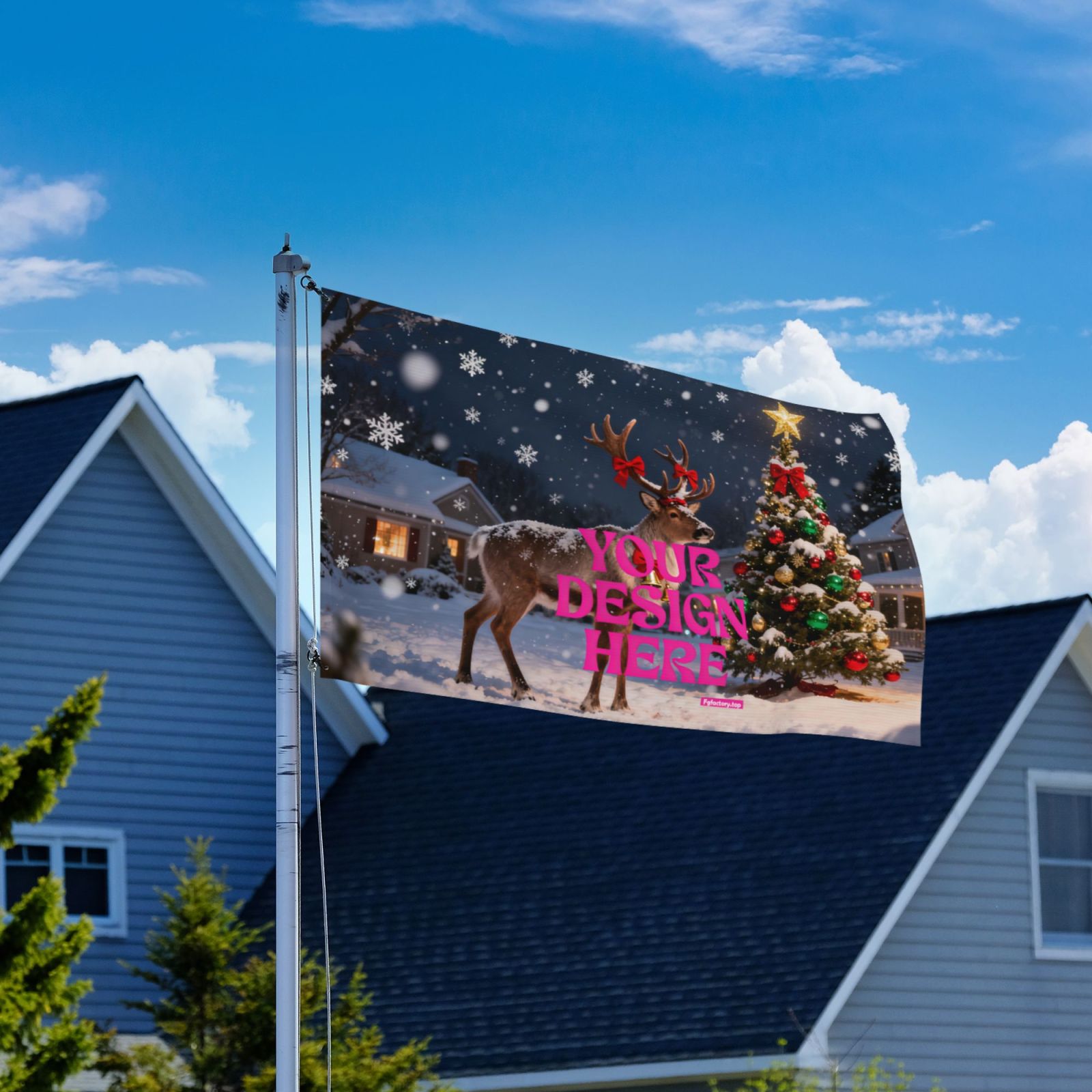 Custom print on demand Flag