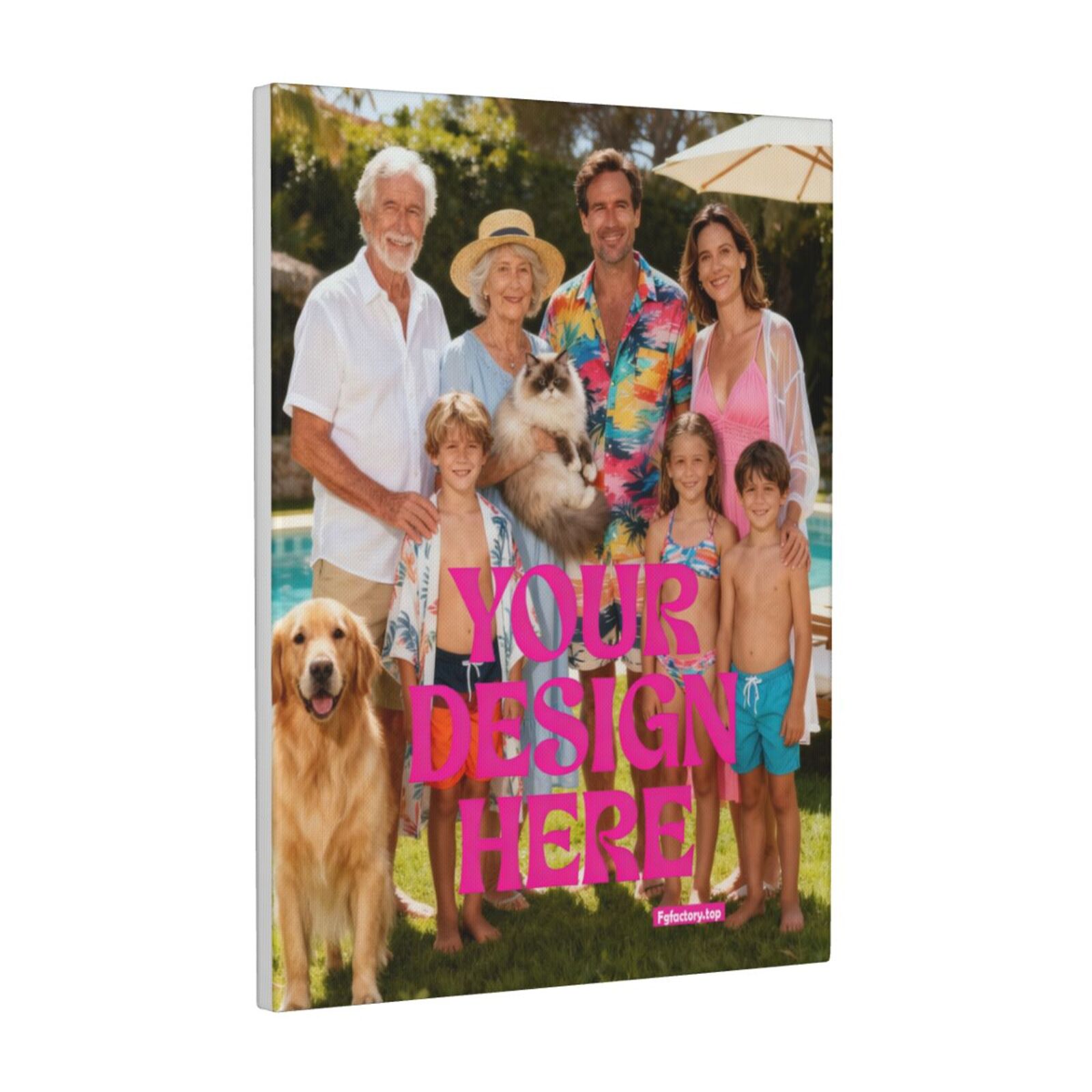Personalized Family Portrait Canvas