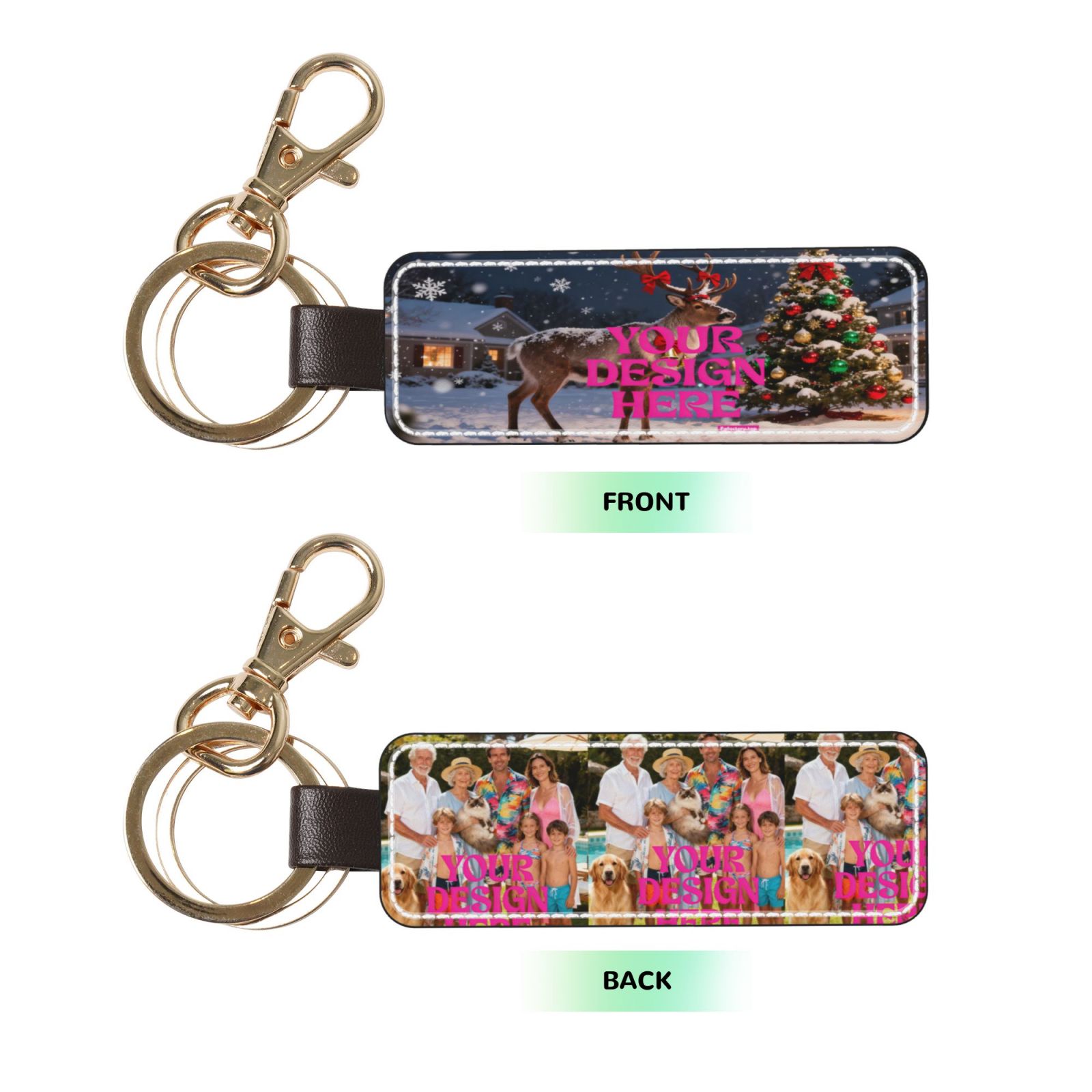 Christmas Movie-Themed Keychain