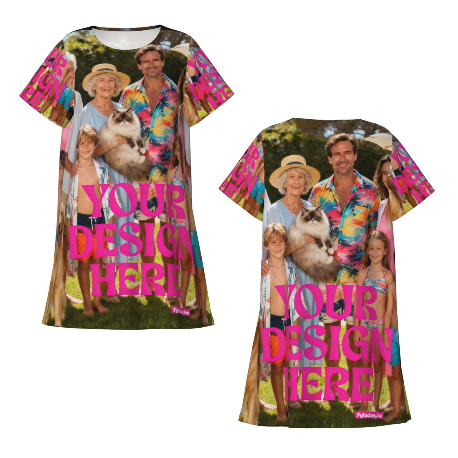 Custom Photo Printed Dress