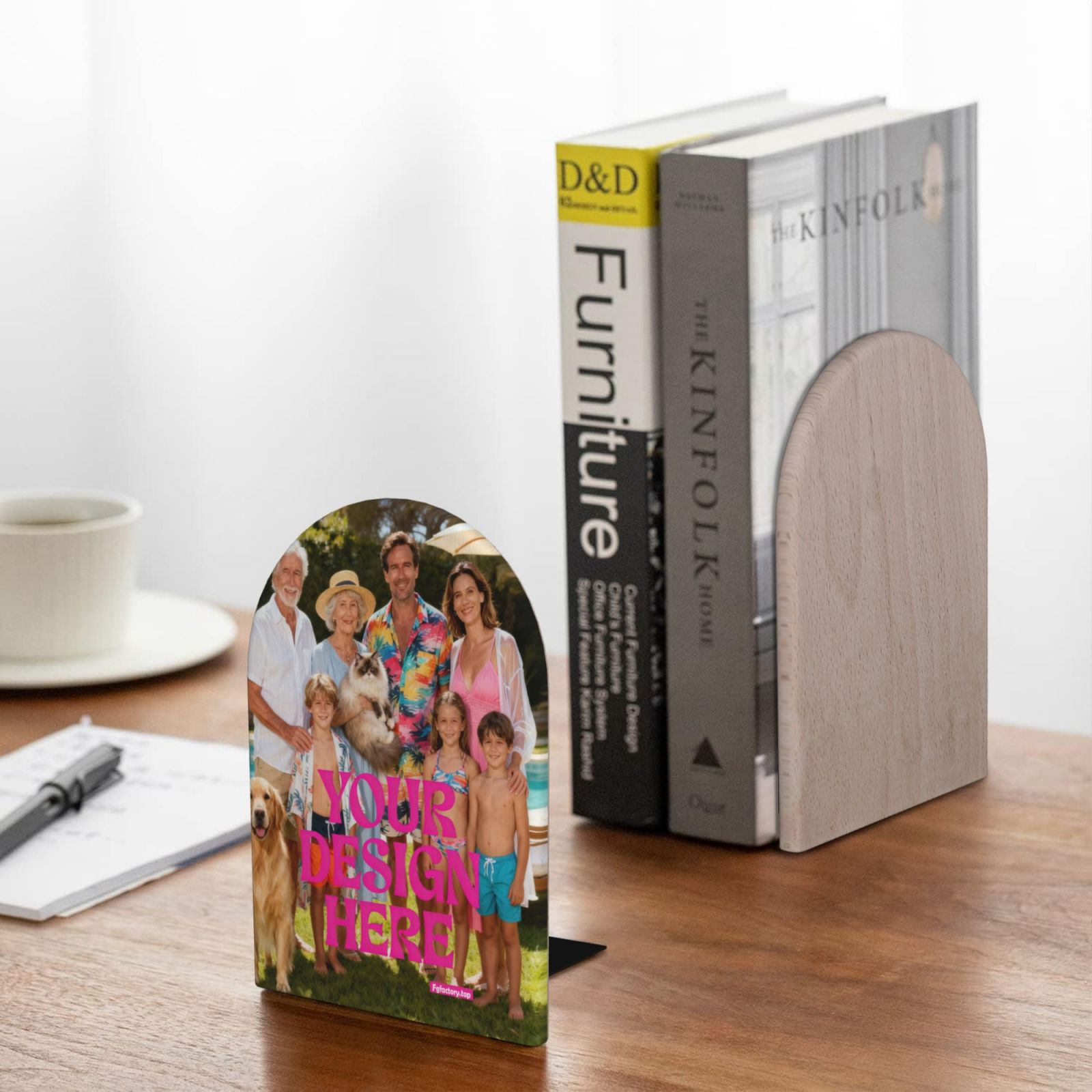 Custom Arch Shaped Photo Plaque