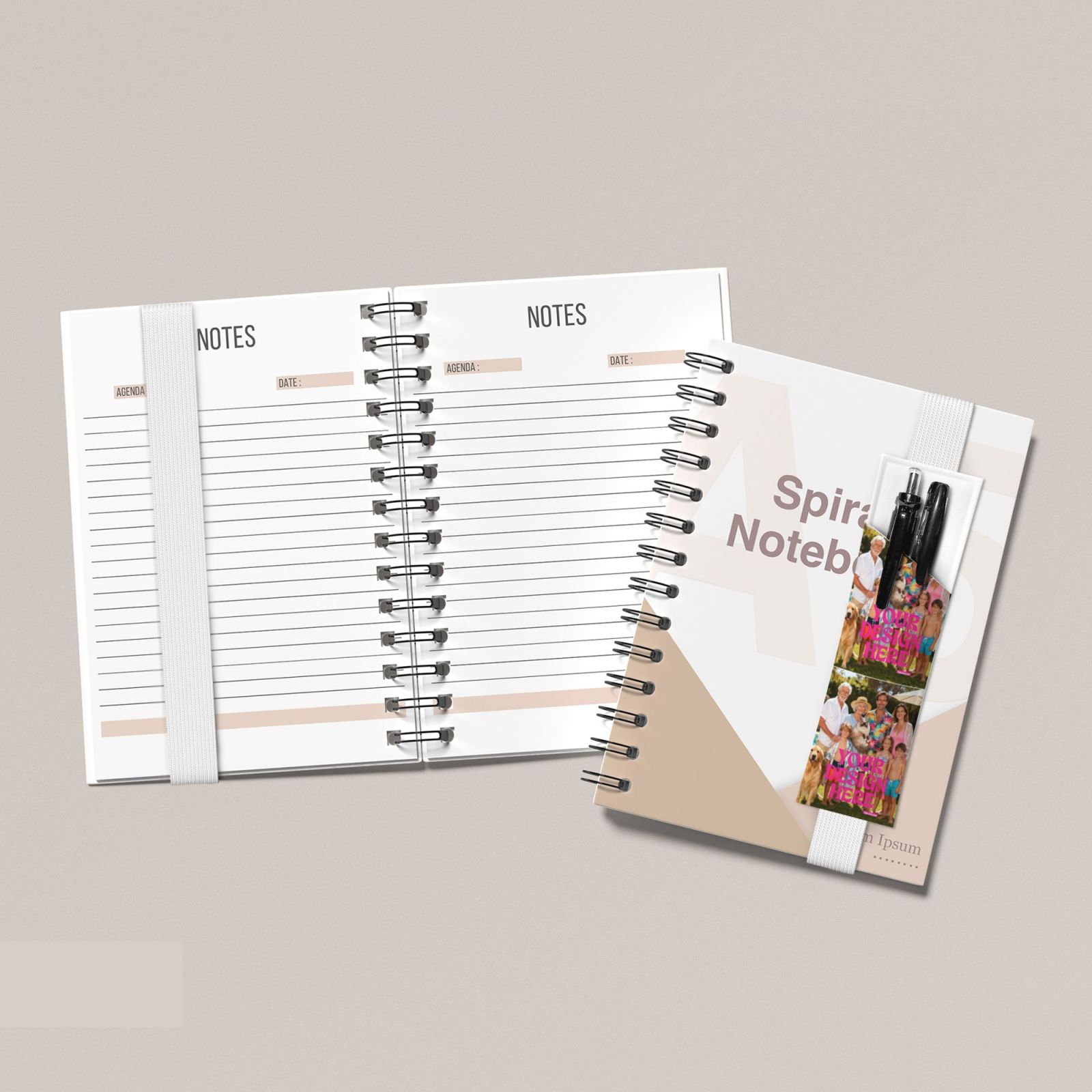 Personalized Elastic Pen Holder