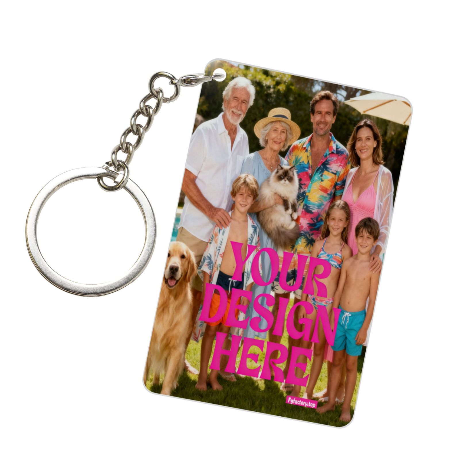 Custom Photo Keychain