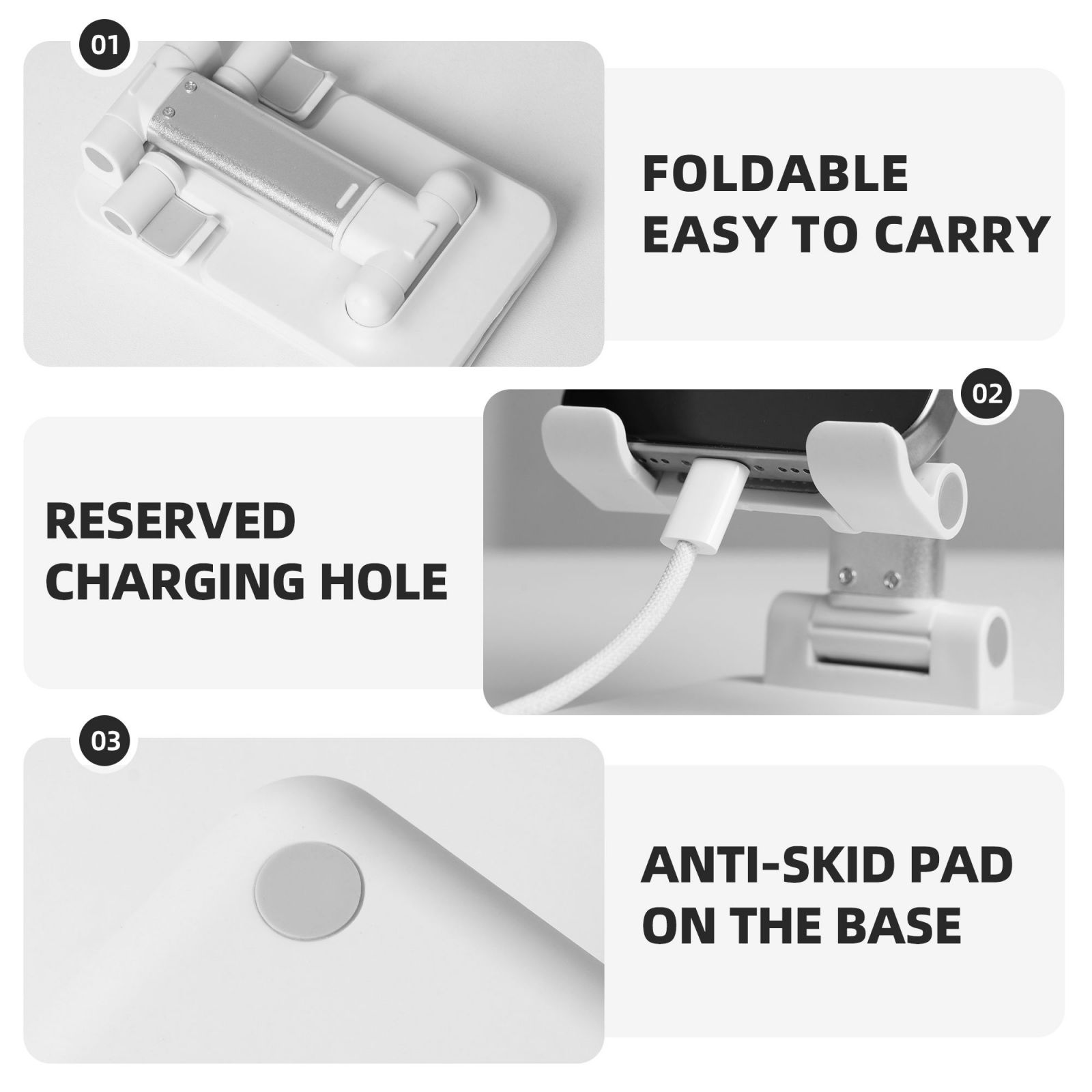 Adjustable Phone and Tablet Stand