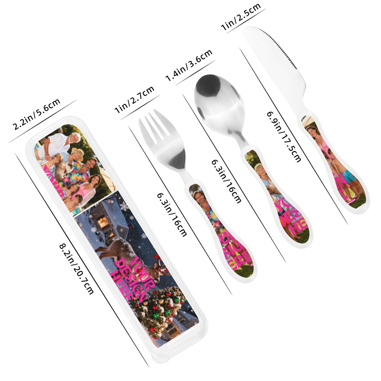 Custom Photo Cutlery Set