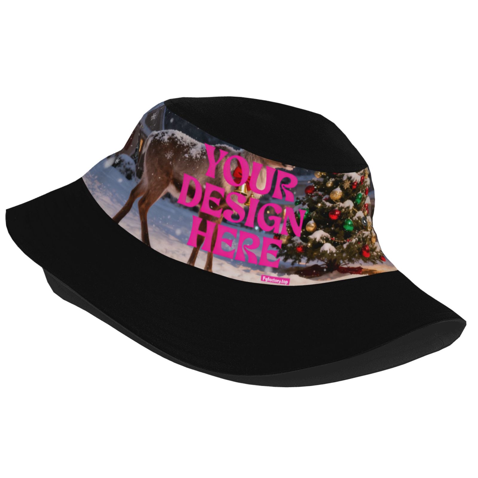 Custom Christmas Bucket Hat