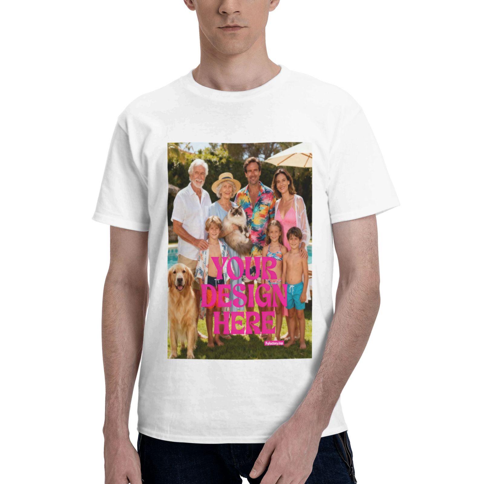 Custom Photo Printed T-Shirt