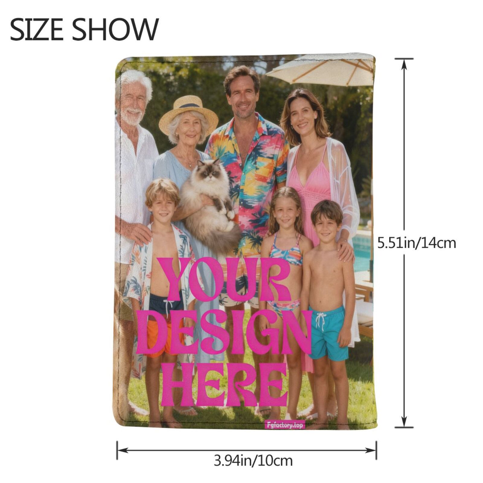 Custom Photo passport Cover