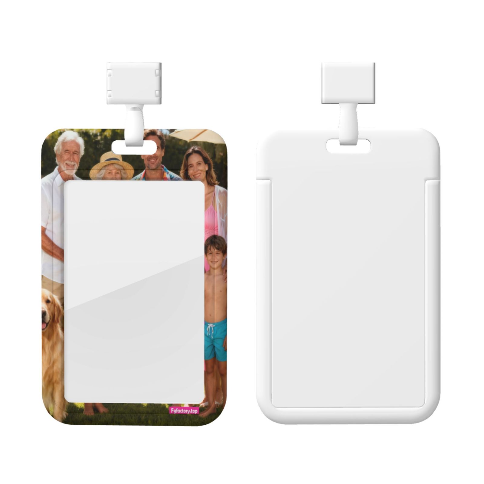 Custom Photo Luggage Tag