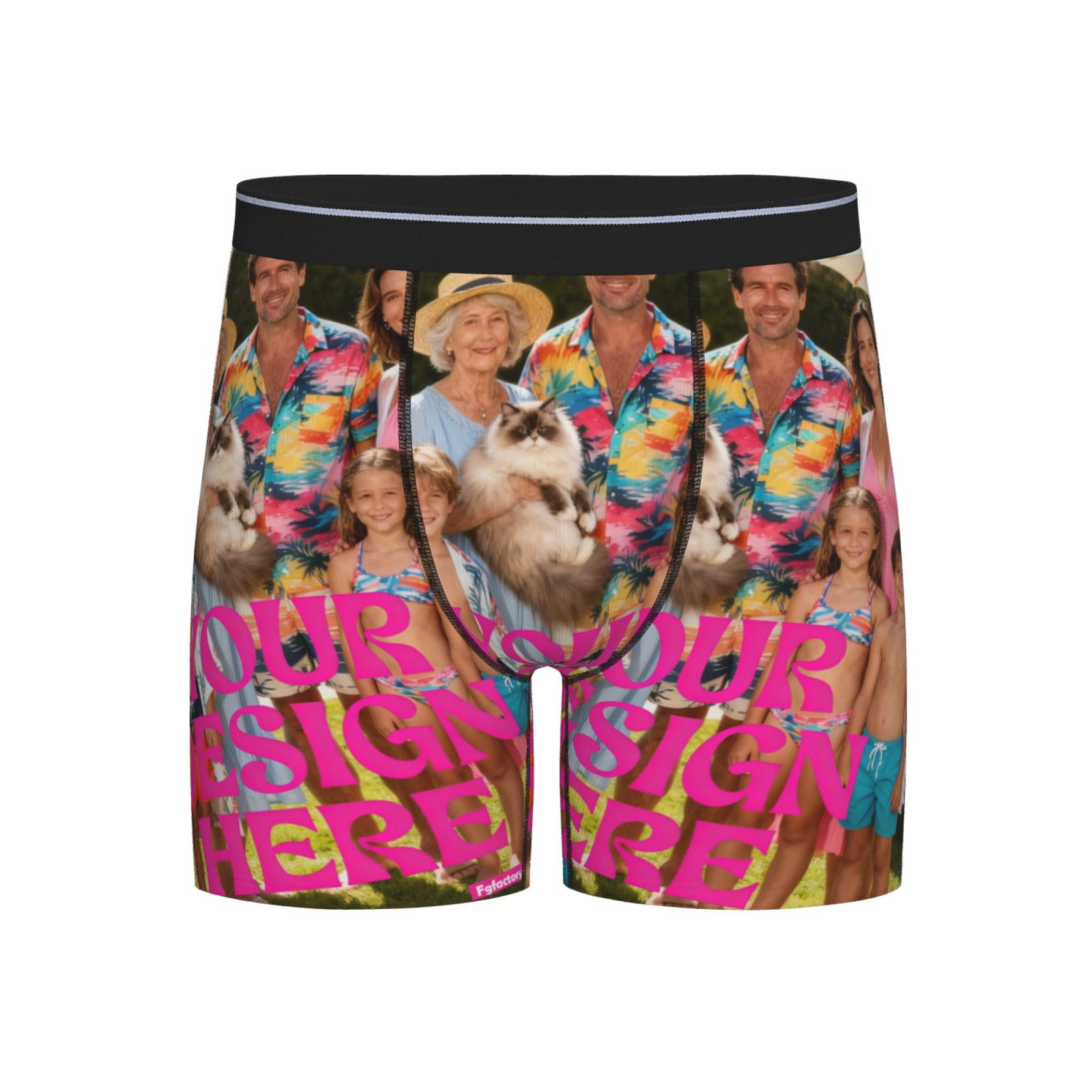 Custom Printed Men's Boxer Briefs