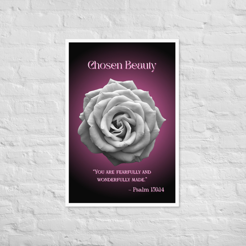 Sacred Wall Art Framed poster