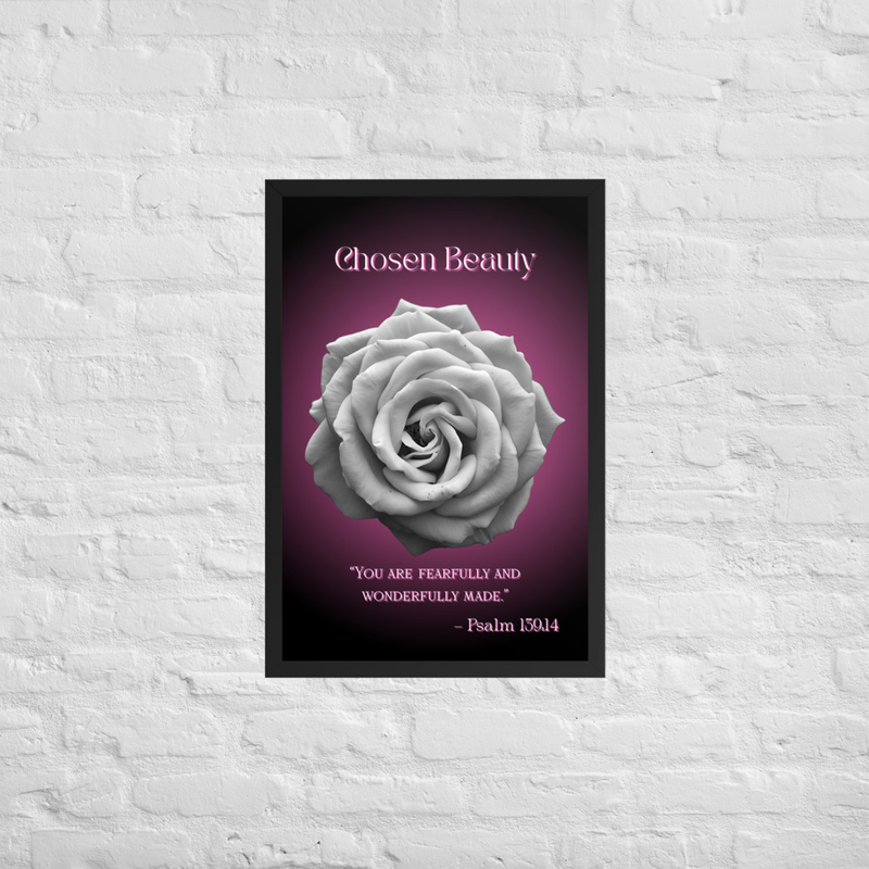 Sacred Wall Art Framed poster