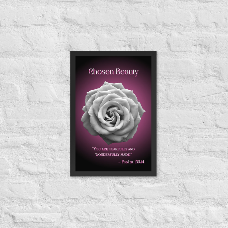 Sacred Wall Art Framed poster