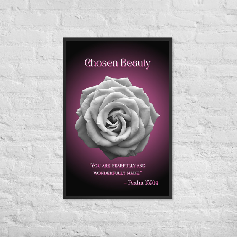 Sacred Wall Art Framed poster