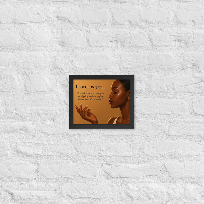 Proverbs 31:25  Wall Art