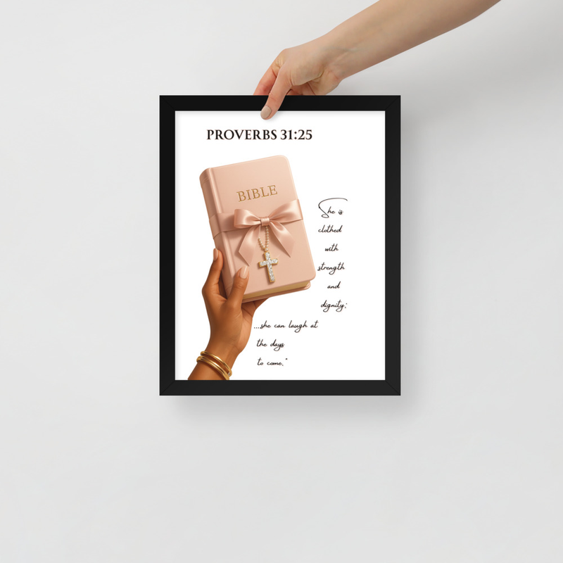 Sacred Light - Framed photo paper poster