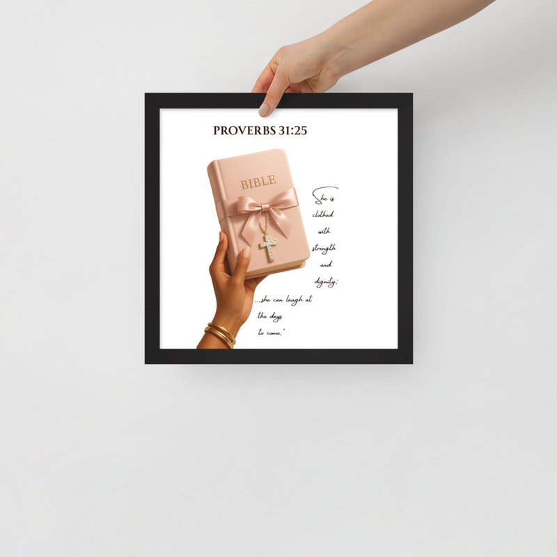 Sacred Light - Framed photo paper poster