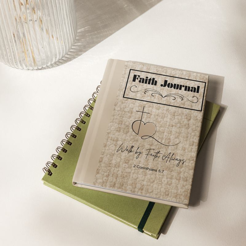 Faith Journal - Hardcover journal matte