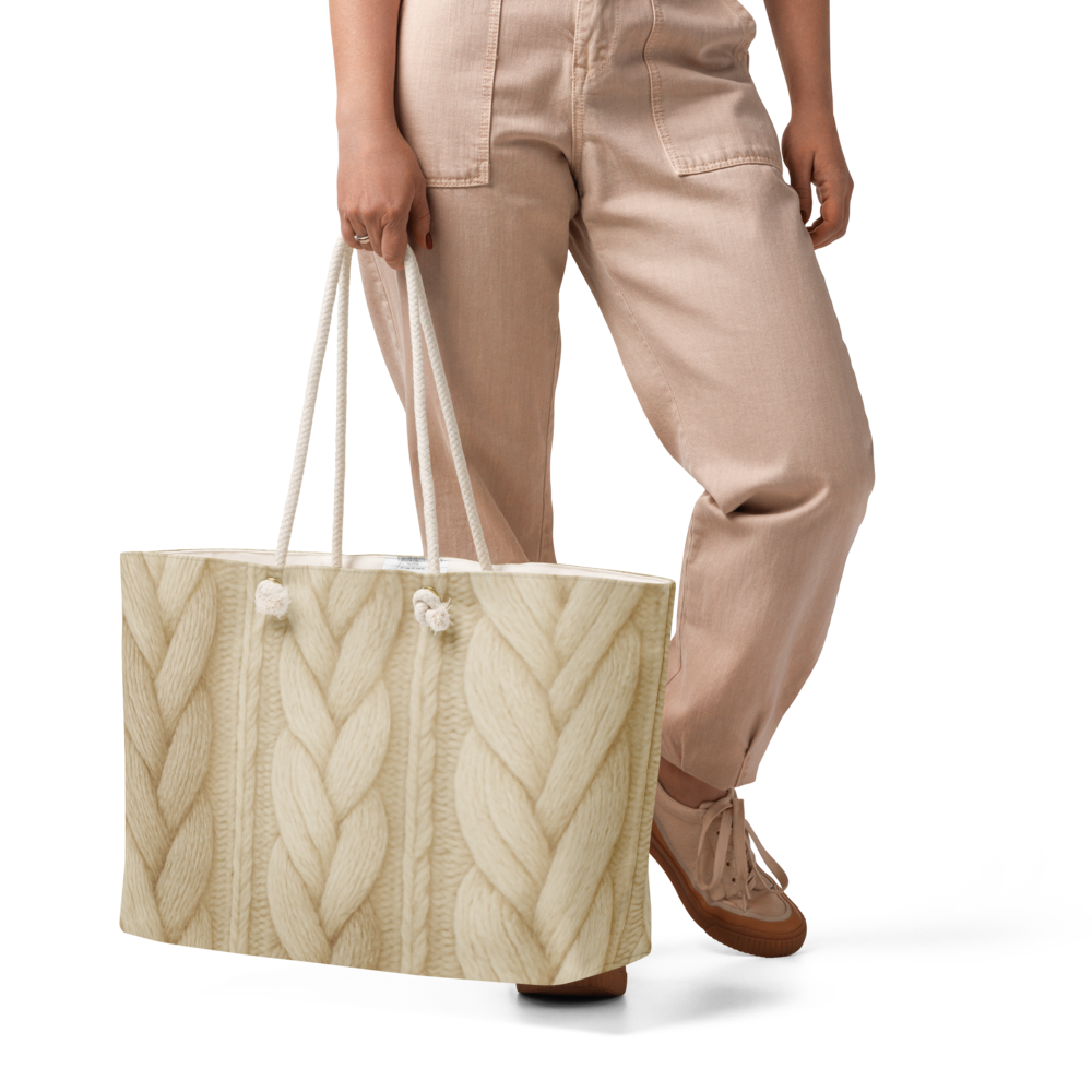 Oversized weekender bag