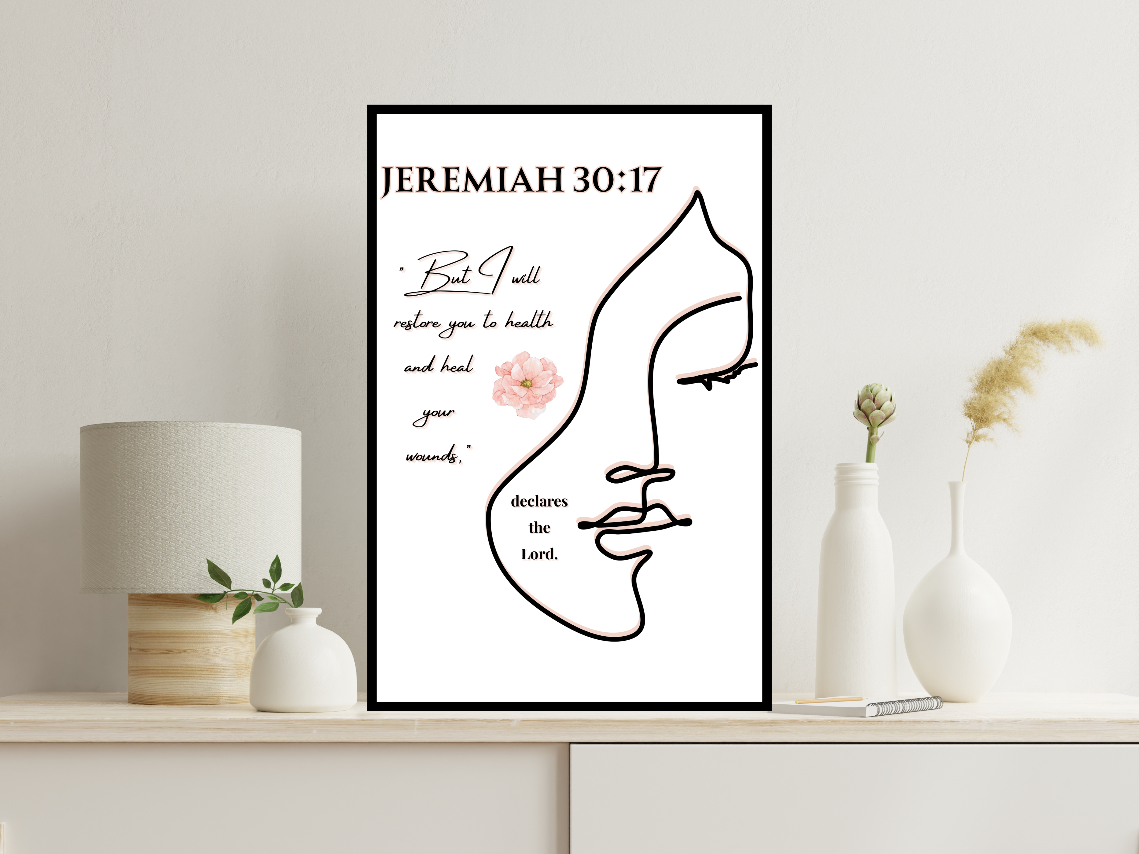 Jeremiah 30:17 Printable Wall Art