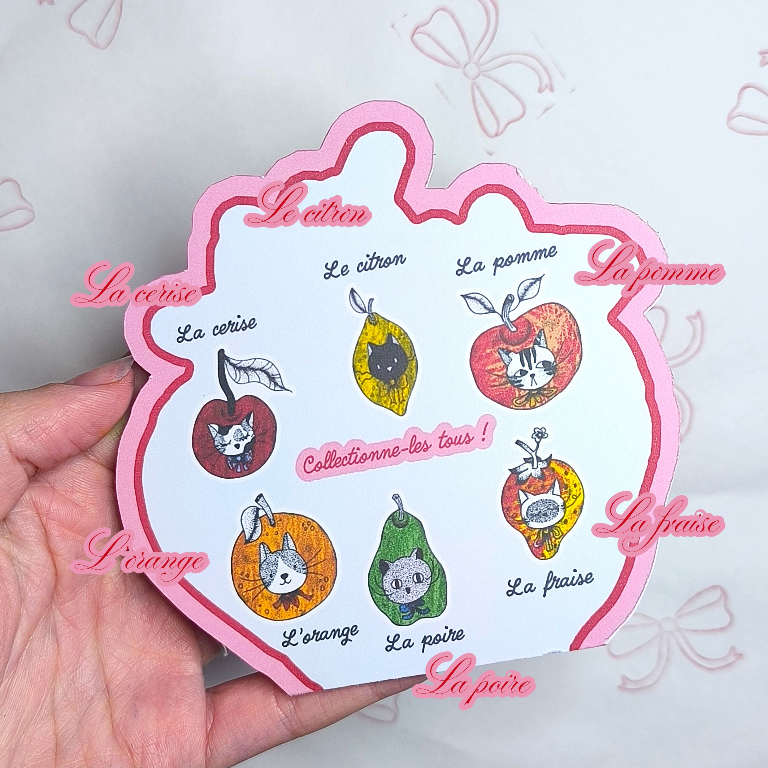 Niveau 3 : Courrier du mois - stickers mystère + calendrier du mois + planche de stickers