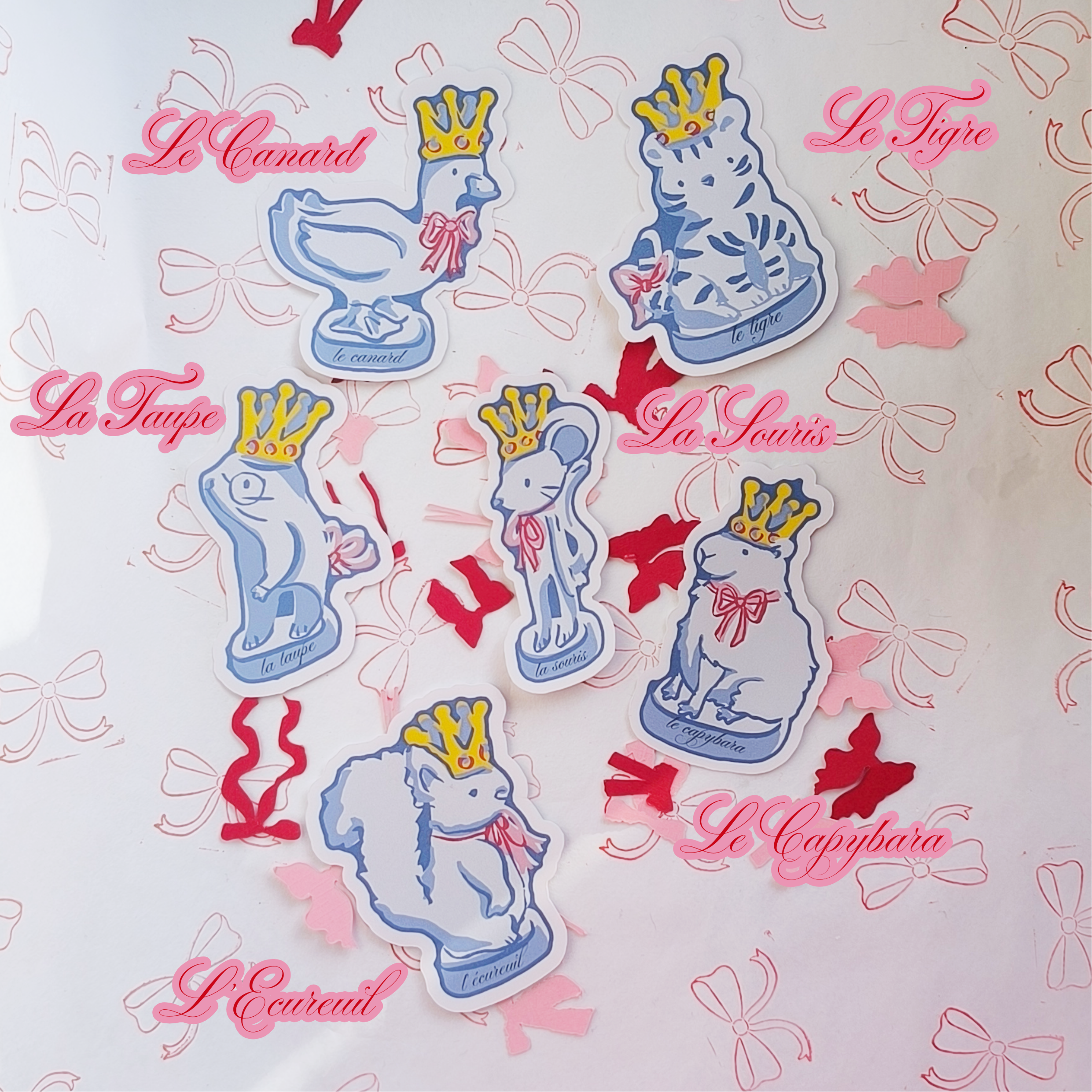 Niveau 1 : Courrier du mois - stickers mystère