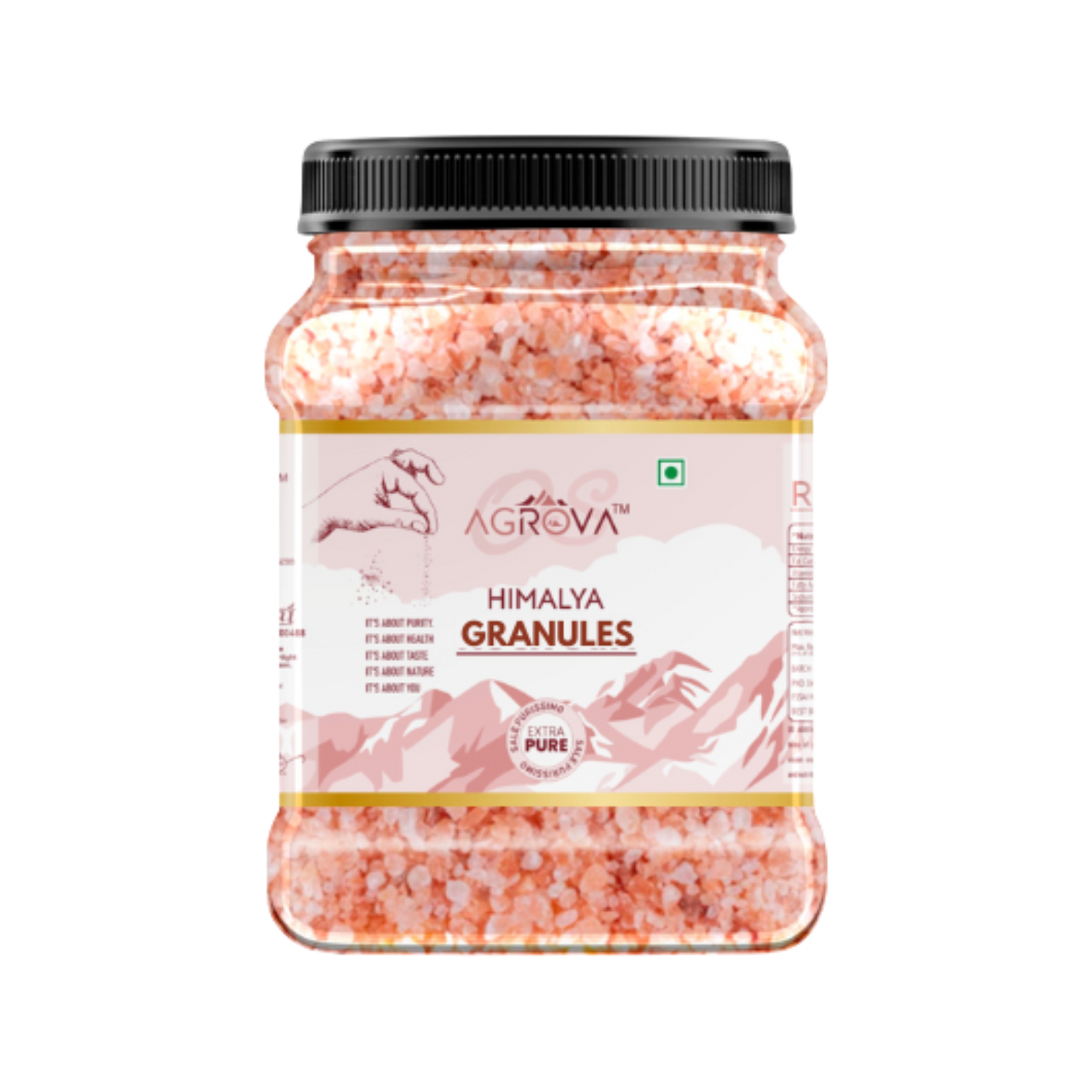 Himalaya Rock Salt Granules (1Kg)
