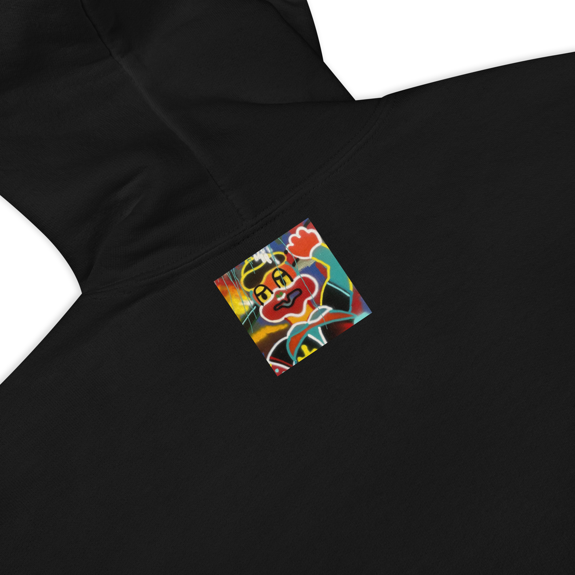 Sweat à capuche noir