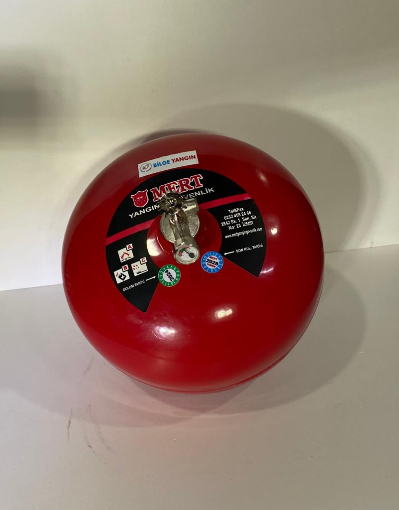 6 Kg Tavan Tipi Sprinkli Otomatik Kuru Kimyevi Tozlu Yangın Tüpü - Anında Müdahale & Yüksek Koruma