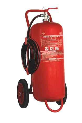 25 KG Kuru Kimyevi Tozlu Yangın Söndürme Tüpü - ABC Tipi Yangınlar İçin Profesyonel ve Hızlı Çözüm