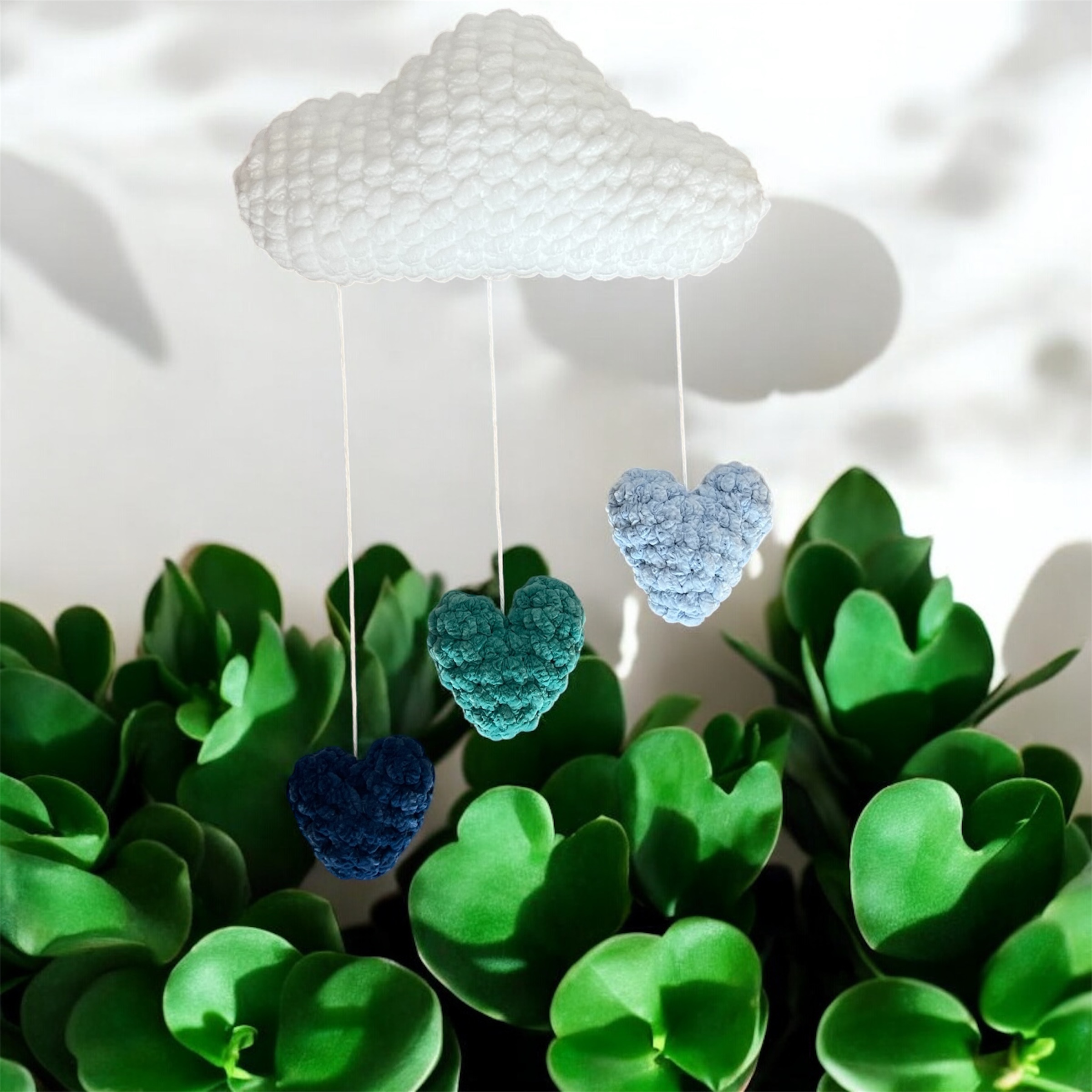 Nuage pluie de coeur