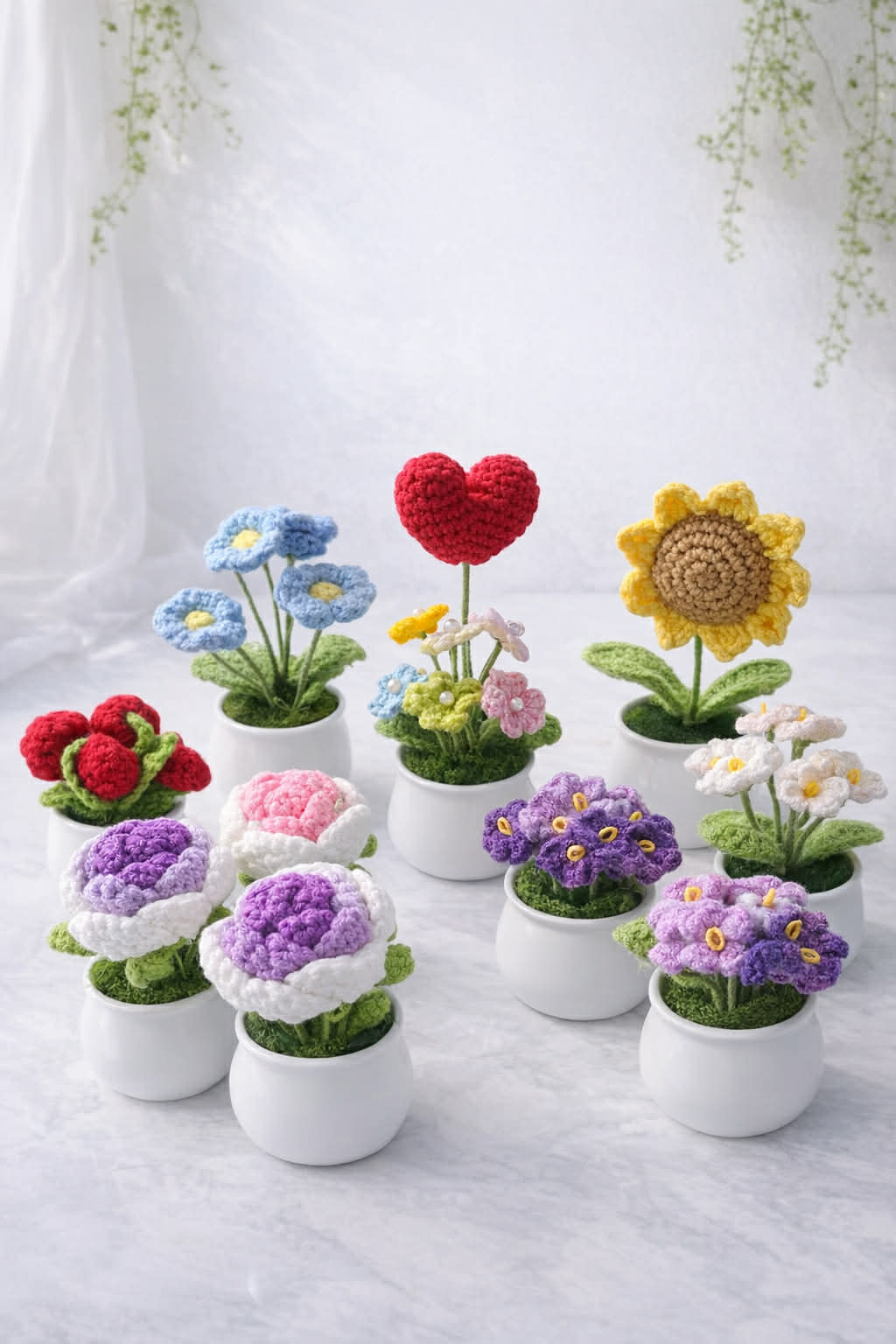 Mini pots de fleurs 